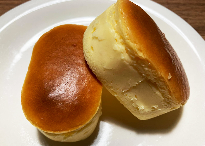 ねね（寧々）ひとくちサイズのチーズケーキ-解凍した状態